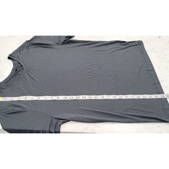 Athlio Mens Athletic Fit Crew Neck Gray T-Shirt Moisture-Wicking Fabric Size L - Picture 9 of 9